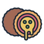 Ravioli Generic color lineal-color icon | Freepik