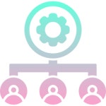 Network Generic gradient fill icon | Freepik