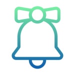Bell Generic gradient outline icon | Freepik
