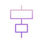 하락 아이콘 Icongeek26 Outline Gradient | Freepik