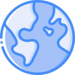 Download Free Earth Generic Blue icon Icons in PNG & SVG