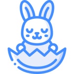 토끼 아이콘 Basic Miscellany Blue