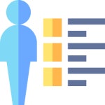 Man Meticulous Yellow shadow icon | Freepik