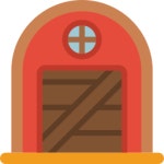 외양간 아이콘 Justicon Flat | Freepik