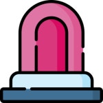 경보 아이콘 Basic Straight Flat