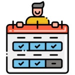 이력서 아이콘 Flaticons Lineal Color | Freepik