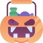 Trick or treat Pixelmeetup Flat icon | Freepik