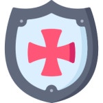 방패 아이콘 Generic Outline Color