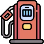 Gas station Pixel Perfect Lineal Color icon | Freepik