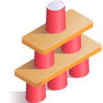 Train Gradient Isometric Gradient icon | Freepik