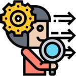 Confused Meticulous Lineal Color icon | Freepik