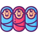 턱받이 아이콘 Flaticons Lineal Color | Freepik