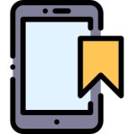 Smartphone Detailed Rounded Lineal color icon | Freepik