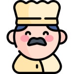 빵 굽는 사람 아이콘 Kawaii Lineal | Freepik