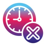 시계 아이콘 Super Basic Orbit Outline