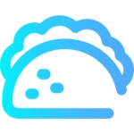 Download Free Taco Basic Hand Drawn Lineal Color icon Icons in PNG & SVG