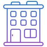 호텔 아이콘 Generic Detailed Outline