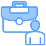 로봇팔 아이콘 Generic Blue | Freepik