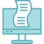 시험 아이콘 Generic Blue | Freepik