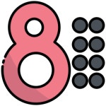 88 아이콘 Generic color outline
