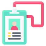 기입 아이콘 Basic Straight Filled