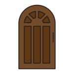 문 아이콘 Generic Outline Color | Freepik