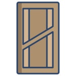 문 아이콘 Generic color outline | Freepik