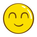 행복 아이콘 Flat Color Flat