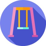 Kid Flat Circular Flat icon