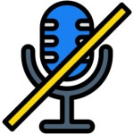 음소거 아이콘 Generic Detailed Outline