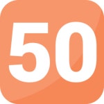 50 아이콘 Generic color fill | Freepik