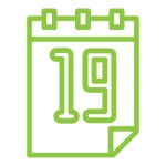 Calendar date Generic Simple Colors icon | Freepik