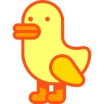 Download Free Duck Kawaii Lineal color icon Icons in PNG & SVG