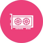 Gpu 아이콘 Generic color lineal-color