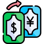 Download Free Crypto transfer Kawaii Lineal color icon Icons in PNG & SVG
