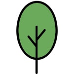 나무 아이콘 Generic color lineal-color | Freepik