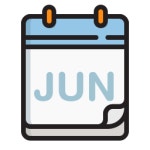 Days Generic color lineal-color icon