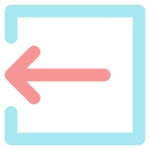 Log out Generic color lineal-color icon | Freepik
