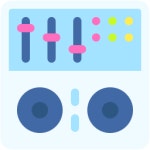 콘서트 아이콘 Generic color fill