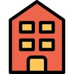 Bank Kiranshastry Lineal Color Orange icon | Freepik