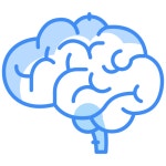 뇌 아이콘 Generic color lineal-color | Freepik