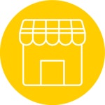 가게 아이콘 Generic color fill | Freepik