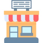 Store Generic color fill icon | Freepik