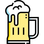 맥주 아이콘 Detailed Straight Lineal color | Freepik