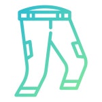 바지 아이콘 Generic gradient outline