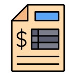 Invoice Generic color lineal-color icon | Freepik