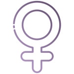 Gender Generic gradient outline icon | Freepik