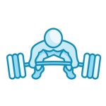 Powerlifting Generic color lineal-color icon | Freepik