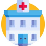 병원 아이콘 Detailed Flat Circular Flat | Freepik
