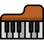 Piano Andinur Lineal color icon | Freepik